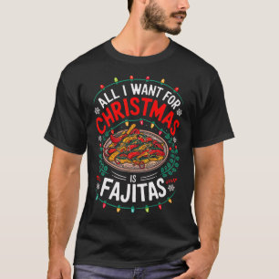 Vrolijk kerstfeest Alles wat ik wil voor kerst Faj T-shirt