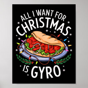 Vrolijk kerstfeest Alles wat ik wil voor kerst gyr Poster
