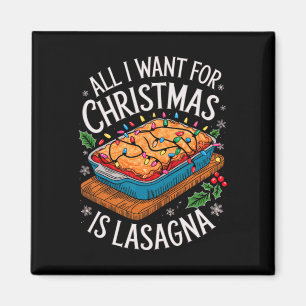 Vrolijk kerstfeest Alles wat ik wil voor kerst Las Magneet