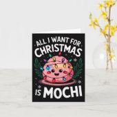 Vrolijk kerstfeest Alles wat ik wil voor kerst Moc Kaart (Gele Bloem)