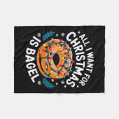 Vrolijk kerstfeest Alles wat ik wil voor kerstbage Fleece Deken (Voorkant (Horizontaal))
