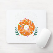 Vrolijk kerstfeest Alles wat ik wil voor kerstbage Muismat (Met muis)