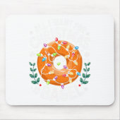 Vrolijk kerstfeest Alles wat ik wil voor kerstbage Muismat (Voorkant)