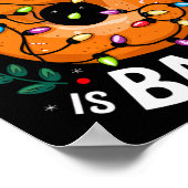 Vrolijk kerstfeest Alles wat ik wil voor kerstbage Poster (Hoek)