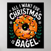 Vrolijk kerstfeest Alles wat ik wil voor kerstbage Poster (Voorkant)
