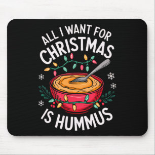 Vrolijk kerstfeest Alles wat ik wil voor Kerstmis Muismat