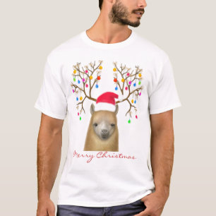 Vrolijk Kerstfeest Alpaca Shirt