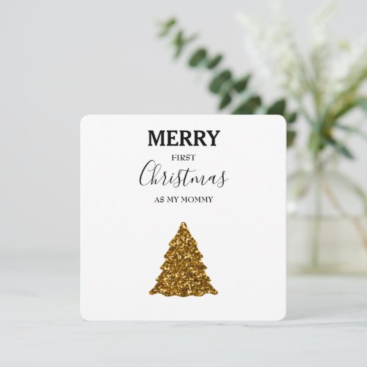 Vrolijk kerstfeest als mijn mama - Glitter Guls (Staand voorkant)