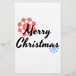 Vrolijk kerstfeest. Apparel voor mannen en vrouwen Briefpapier