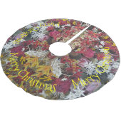 Vrolijk kerstfeest Australische inheemse bloem Kerstboom Rok (Gekanteld)