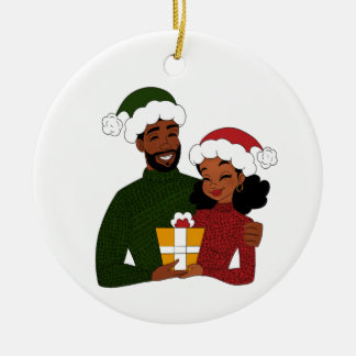 Vrolijk kerstfeest Baby Keramisch Ornament