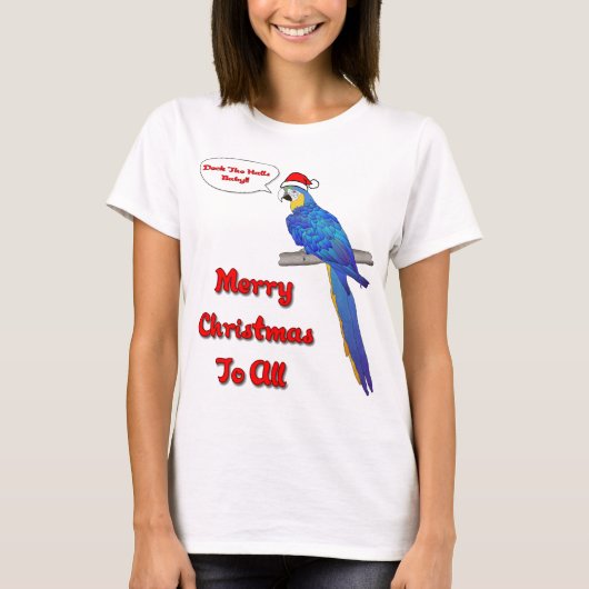 Vrolijk kerstfeest Baby T-shirt (Voorkant)