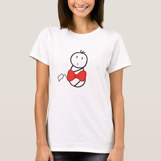 Vrolijk kerstfeest Baby T-shirt (Voorkant)