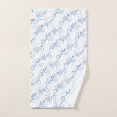 Vrolijk kerstfeest bad handdoek (Handdoek)