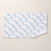 Vrolijk kerstfeest bad handdoek (Handdoek)