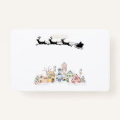 Vrolijk kerstfeest badge (Achterkant)