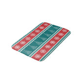 Vrolijk kerstfeest badmat (Gekanteld)