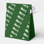 Vrolijk kerstfeest bedankdoosjes (Achterkant)