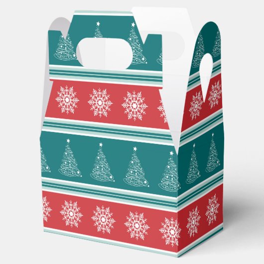 Vrolijk kerstfeest bedankdoosjes (Geopend)