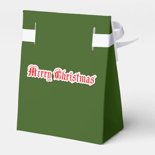 Vrolijk kerstfeest bedankdoosjes (Achterkant)