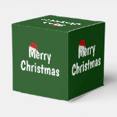 Vrolijk kerstfeest bedankdoosjes (Achterkant)