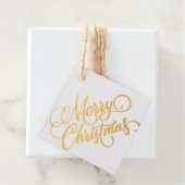 Vrolijk kerstfeest bedankjes labels (Met doos)