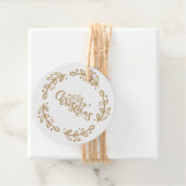 Vrolijk kerstfeest bedankjes labels (In situ)