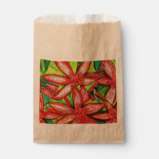 Vrolijk kerstfeest! bedankzakje (Voorkant)