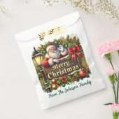 Vrolijk kerstfeest bedankzakje (Gezegeld)