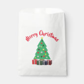 Vrolijk kerstfeest bedankzakje (Voorkant)