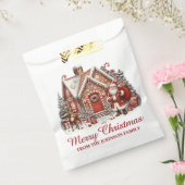 Vrolijk kerstfeest bedankzakje (Gezegeld)