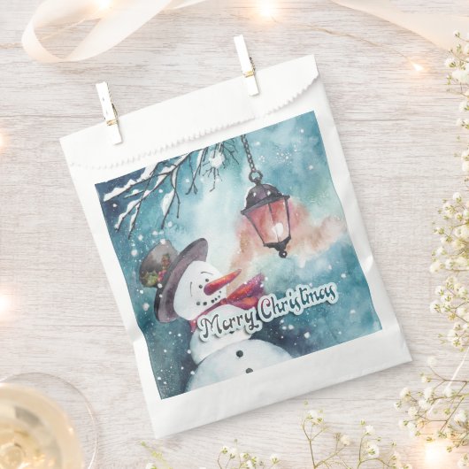 Vrolijk kerstfeest bedankzakje (Geknipt)