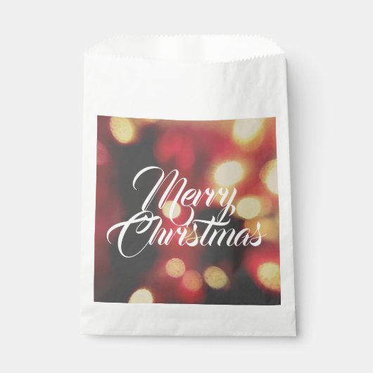 Vrolijk kerstfeest bedankzakje (Voorkant)