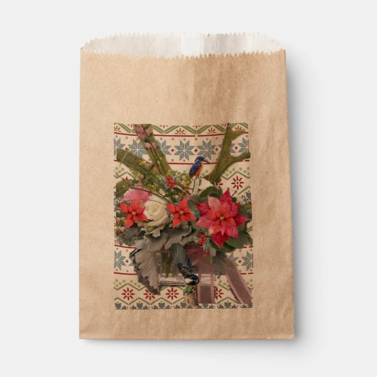 Vrolijk kerstfeest! bedankzakje (Voorkant)