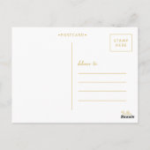 Vrolijk kerstfeest begroeting foto overlay briefkaart (Achterkant)