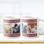 Vrolijk kerstfeest Beste grootma Aangepast Koffiemok<br><div class="desc">Pas deze mok aan en geef deze als cadeau!</div>