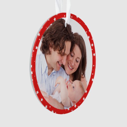 Vrolijk kerstfeest Beste grootouders ooit | Foto Ornament (voorkant)