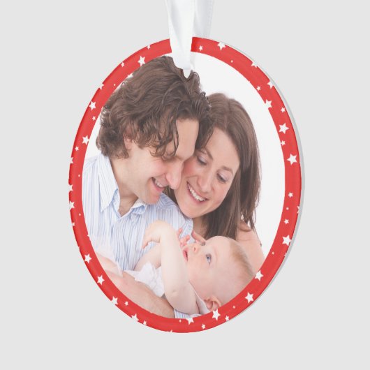 Vrolijk kerstfeest Beste grootouders ooit | Foto Ornament (voorkant)