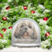 Vrolijk Kerstfeest Beste Hond Mama Ooit Foto's Sneeuwbol (Kerstmis)