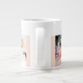 Vrolijk kerstfeest Beste oma in de wereld 4 Foto Grote Koffiekop (Achterkant)