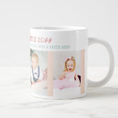 Vrolijk kerstfeest Beste oma in de wereld 4 Foto Grote Koffiekop (Rechts)