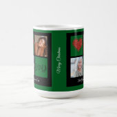 Vrolijk Kerstfeest Beste Oma Ooit Fotocollage Magische Mok (Midden)