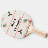 Vrolijk Kerstfeest Beste Ping Pong paddles Tafeltennisbatje (Zijkant)