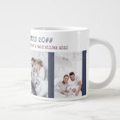 Vrolijk kerstfeest Beste vader in de wereld 4 Foto Grote Koffiekop (Rechts)