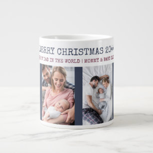 Vrolijk kerstfeest Beste vader ter wereld 4 Foto Grote Koffiekop