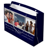 Vrolijk Kerstfeest Beste Vrienden Voor altijd 3 Fo Groot Cadeauzakje (Achterkant Gekanteld)