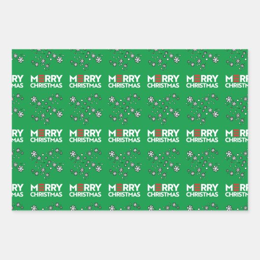 Vrolijk kerstfeest (Biden Harris) Inpakpapier Vel (Voorkant 2)