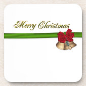Vrolijk kerstfeest bier onderzetter (Voorkant)