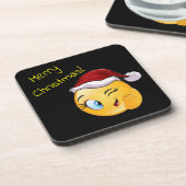 Vrolijk kerstfeest bier onderzetter (Linkerzijde)