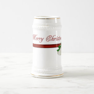Vrolijk kerstfeest bierpul